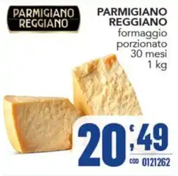 Gruppo di Palo Parmigiano Reggiano formaggio porzionato offerta