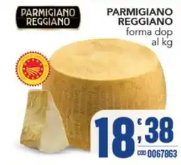 Gruppo di Palo Parmigiano Reggiano forma dop offerta