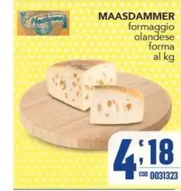 Gruppo di Palo Maasdammer formaggio olandese forma offerta