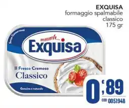 Gruppo di Palo Exquisa formaggio spalmabile classico offerta