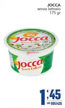 Gruppo di Palo Jocca senza lattosio offerta