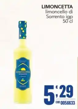 Gruppo di Palo Limoncetta limoncello di Sorrento igp offerta