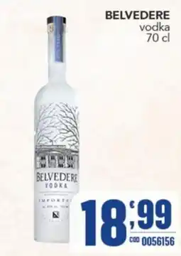 Gruppo di Palo Belvedere vodka offerta