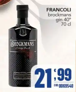 Gruppo di Palo Brockmans gin offerta