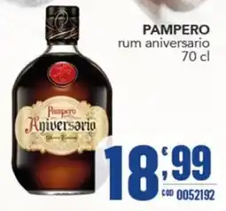 Gruppo di Palo Pampero rum anniversario offerta
