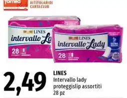 Famila Superstore Lines intervallo lady offerta
