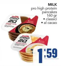 Gruppo di Palo Milk pro high protein pancakes offerta
