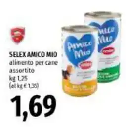 Emi Market SELEX AMICO MIO alimento per cane offerta