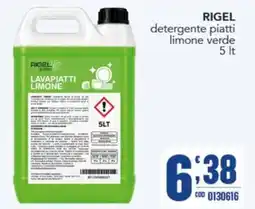 Gruppo di Palo Rigel lavapiatti limone verde offerta