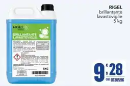 Gruppo di Palo Rigel brillantante lavastoviglie offerta