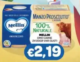 Irys Manzo Prosciutto e Verdure Mellin offerta