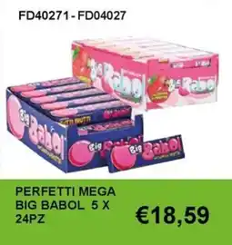 Italy Cash and Carry Perfetti Mega Big Babol offerta