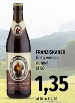 Famila Superstore Franziskaner birra weisse dunkel offerta