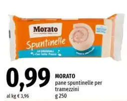 Famila Superstore Morato pane spuntinelle per tramezzini offerta