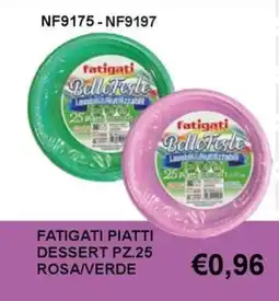 Italy Cash and Carry Fatigati piatti dessert offerta