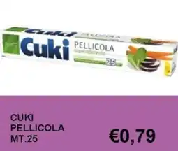 Italy Cash and Carry Cuki pellicola offerta