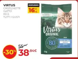 Arcaplanet Virtus crocchette gatto offerta