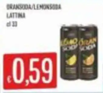 Granosoda/lemonsoda lattina