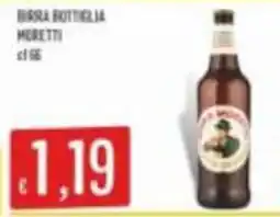 Mercadò Birra bottiglia Moretti offerta