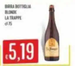Mercadò Birra bottiglia blonde la trappe offerta