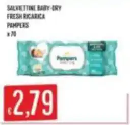 Mercadò Pampers salviettine baby-dry fresh ricarica offerta