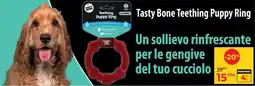 Arcaplanet Tasty Bone Teething Puppy Ring offerta