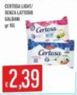 Mercadò Certosa Light senza lattosio offerta