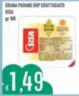 Mercadò Crania padano dop grattugiato Sisa offerta