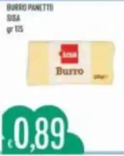 Mercadò Burro Panetto Sisa offerta