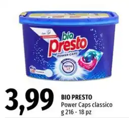Famila Superstore Bio Presto Power Caps classico offerta