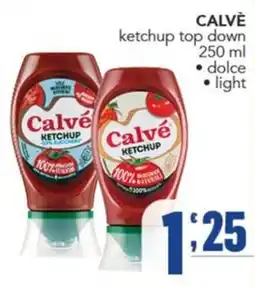 Gruppo di Palo Calvé ketchup offerta
