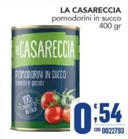 Gruppo di Palo La Casareccia pomodorini in succo offerta