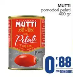 Gruppo di Palo Mutti pomodori pelati offerta