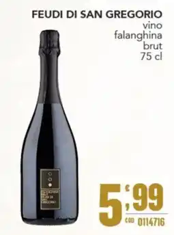 Gruppo di Palo Feudi di San Gregorio vino falanghina brut offerta