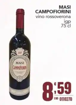 Gruppo di Palo Masi Campofiorini vino rossoverona igp offerta