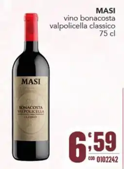 Gruppo di Palo MASI vino bonacosta valpolicella classico offerta