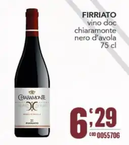 Gruppo di Palo Chiar Monte nero d'avola offerta