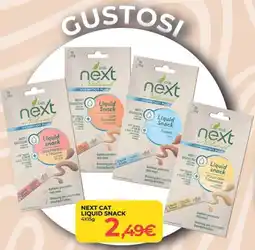 Arcaplanet Next cat liquid snack offerta