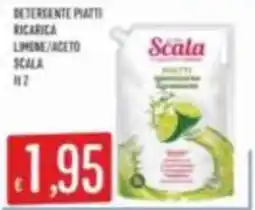 Mercadò Detergente piatti ricarica limone/aceto Scala offerta