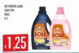 Mercadò Detersivo lana vari tipi Sole offerta