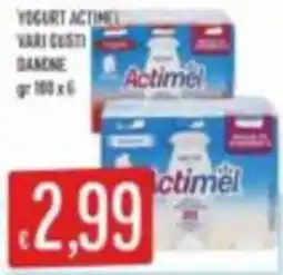 Mercadò Yogurt Actimel vari gusti offerta