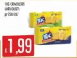 Mercadò Tuc crackers vari gusti offerta