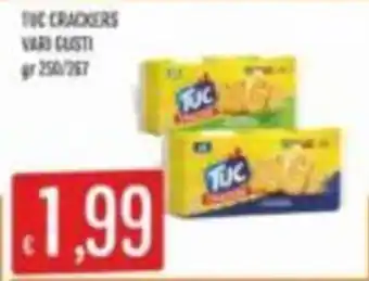 Tuc crackers vari gusti