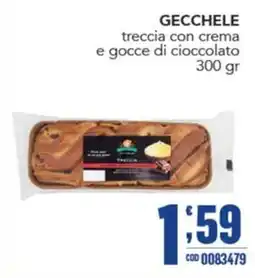 Gruppo di Palo Gecchele treccia con crema e gocce di cioccolato offerta