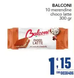 Gruppo di Palo Balconi choco latte offerta