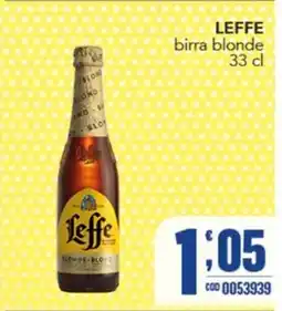 Gruppo di Palo Leffe birra blonde offerta