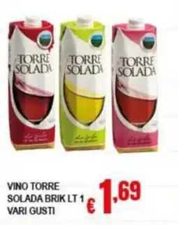 Risparmio Supermercati Vino Torre Solada Brik offerta