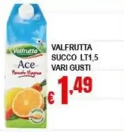 Risparmio Supermercati Valfrutta Ace offerta