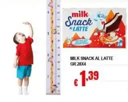 Risparmio Supermercati Milk Snack al Latte offerta