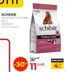 Arcaplanet Schesir Crockette Cane Medium offerta